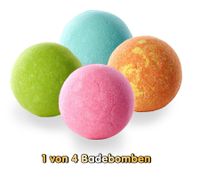 GLIBBI Miraculous Surprise gefüllte Kinder Badebomben mit Miraculous Sammelfiguren ab 3 Jahren 100gr 105953972 Blau, Grün, Pink oder Orange